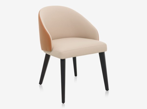 CRESCENDO C3746 BEIGE / ROZSDABARNA ÉTKEZŐSZÉK