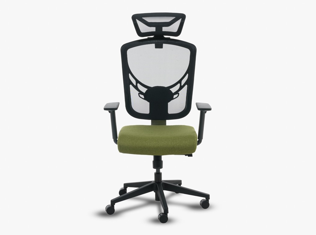 GTCHAIR IVINO FEKETE-ZÖLD IRODASZÉK