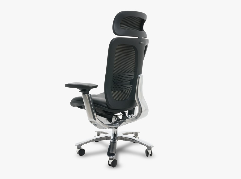 TITANIUM 901 FEKETE VALÓDI BŐR IRODASZÉK