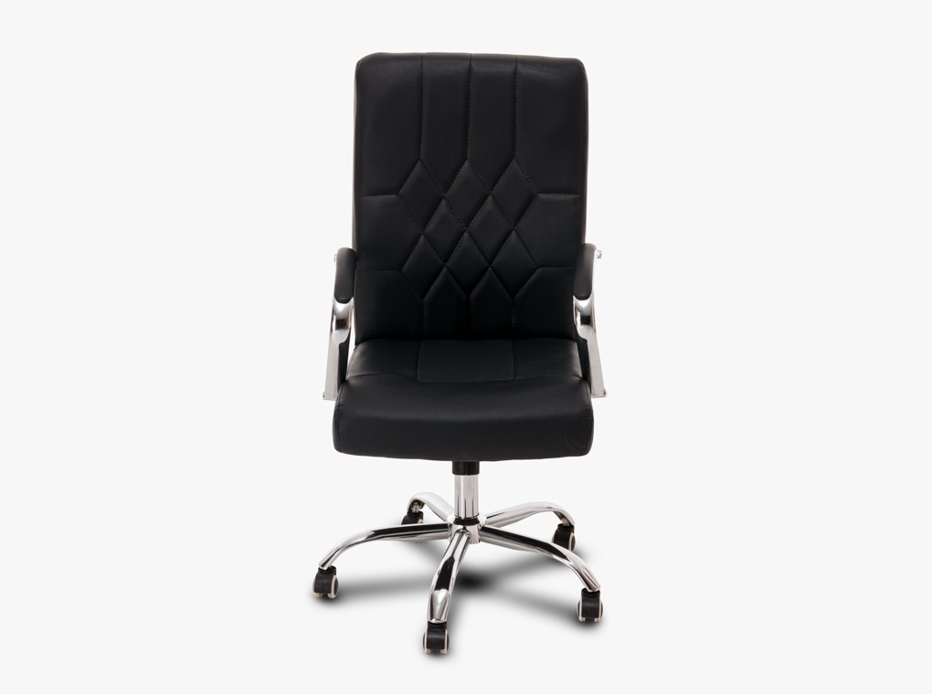 Irodaszék Jack 074 fekete textilbőr