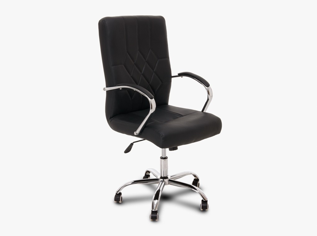 Irodaszék Jack 074 fekete textilbőr