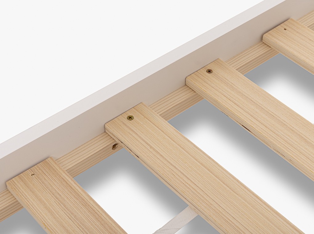 FENYŐ GYERMEKÁGY HÁZIKÓÁGY B12063 FEHÉR, 80x160 cm