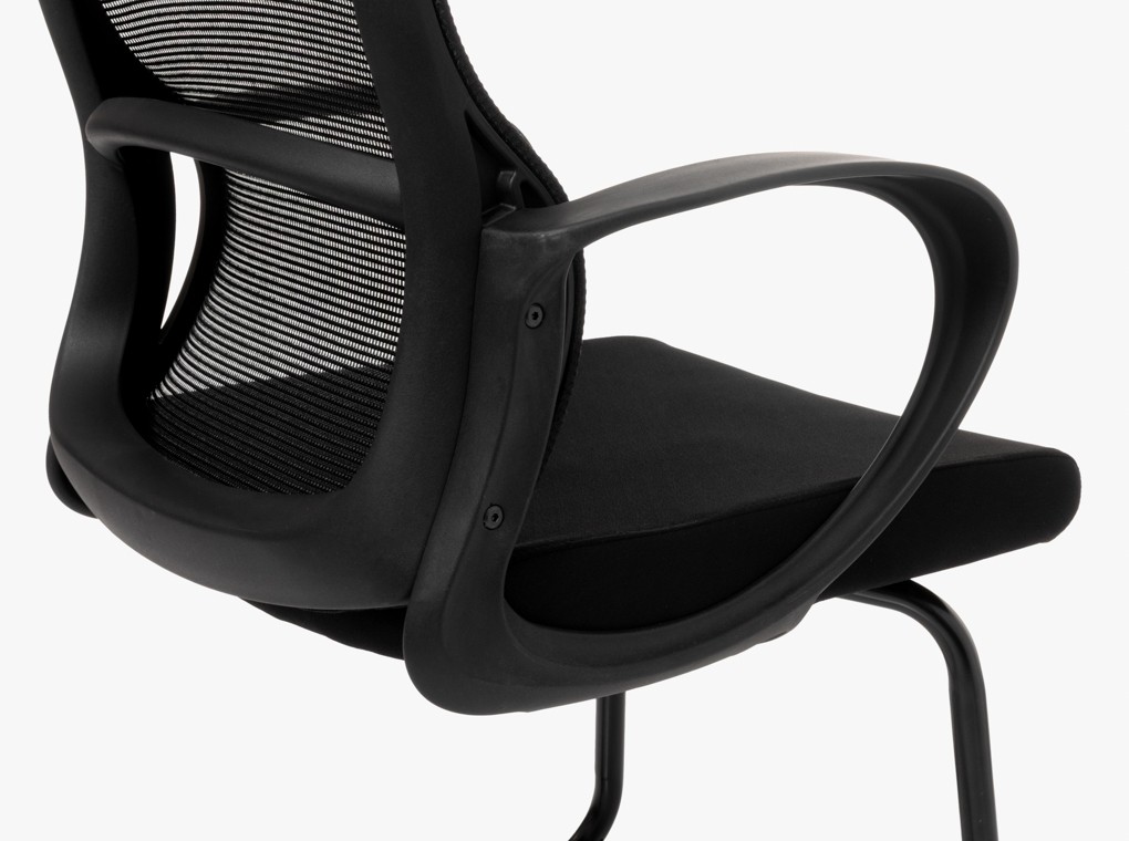 WINNIPEG D4003 FEKETE MESH TÁRGYALÓSZÉK 