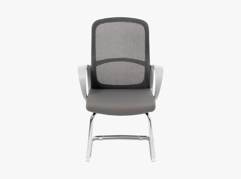 WINNIPEG D4003 SZÜRKE MESH TÁRGYALÓSZÉK 