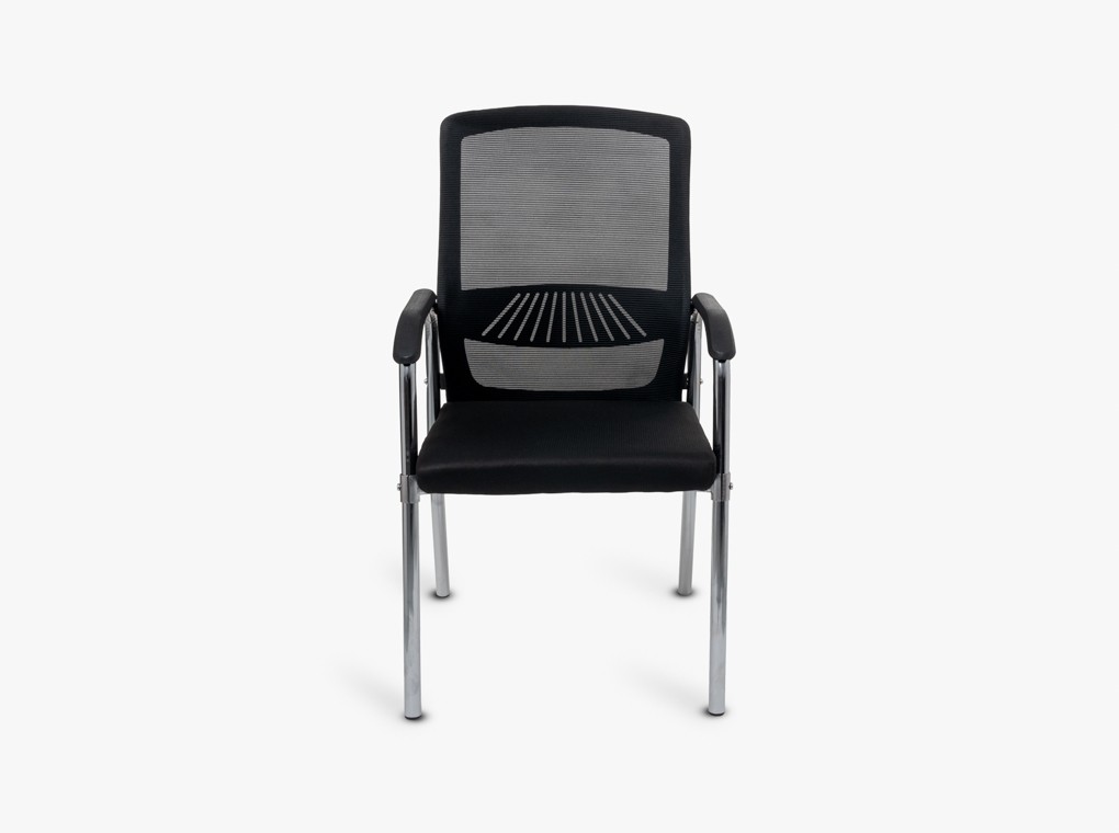 REVOTICA WINNIPEG 822H FEKETE MESH TÁRGYALÓSZÉK