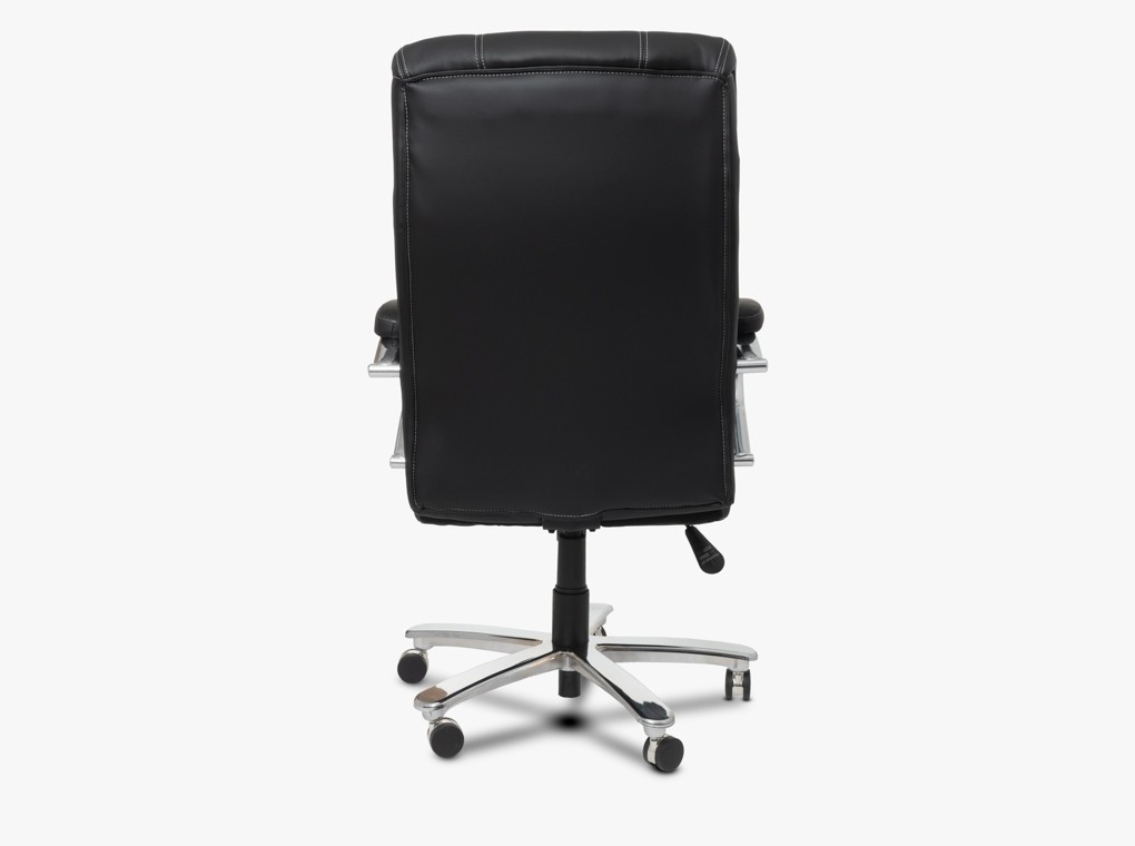 REVOTICA CALGARY 9352H FEKETE TEXTILBŐR ELEGÁNS FŐNÖKI IRODASZÉK