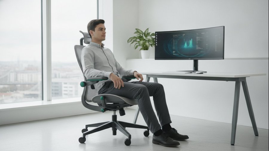 Home office szék ergonomikus kialakítással: Útmutató a fájdalommentes otthoni munkavégzéshez 2026-ban