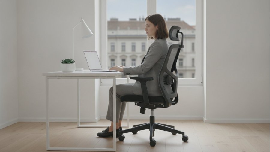 Irodaszék ülőmunka okozta panaszokra: Ergonómiai útmutató a fájdalommentes munkához 2026-ban