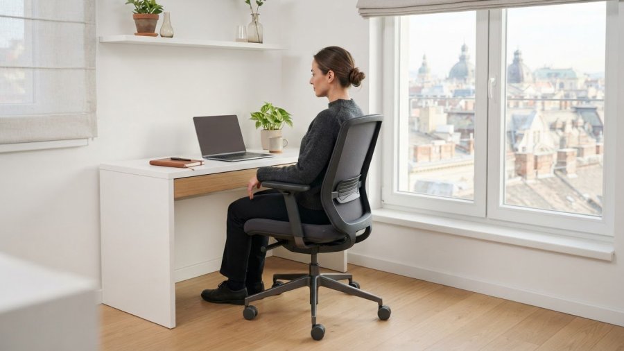 Home office szék kis helyre: Kompakt ergonómia a hatékony otthoni munkához 2026-ban