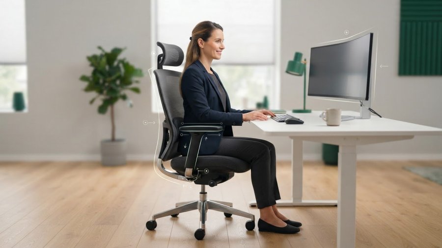 Irodaszék rossz tartás javítására: így válassz ergonomikus megoldást